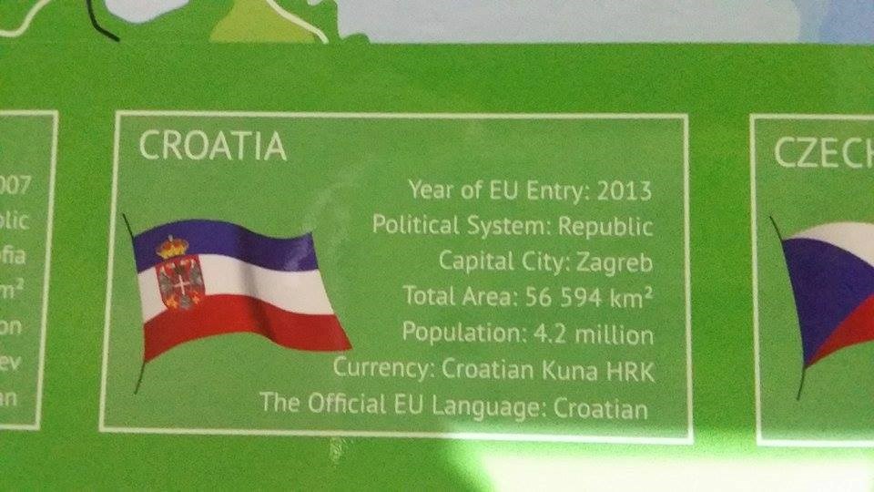 Stranci ponovno ne znaju kako izgleda hrvatska zastava