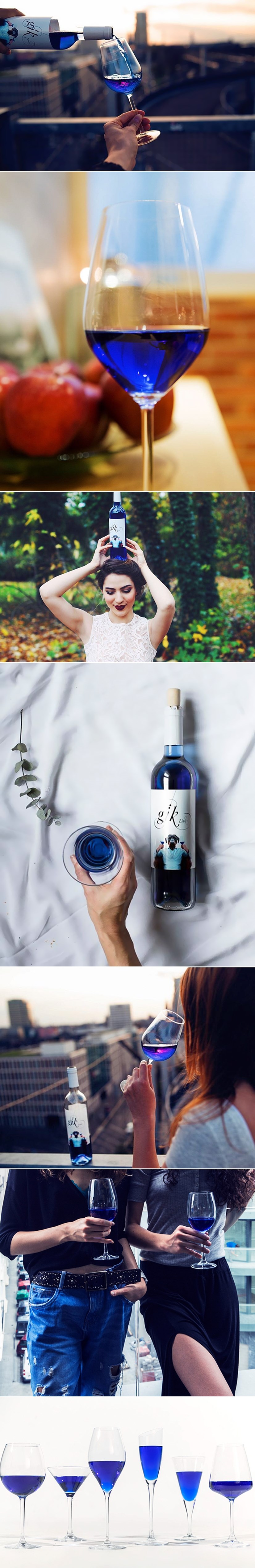 Plavo vino postalo novi trend