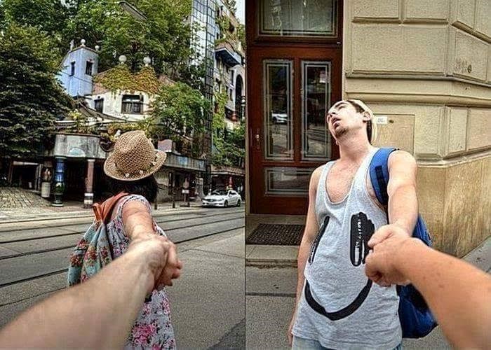 Otkrivena tajna muškarca koji ženu slijedi svijetom i lupa fotke