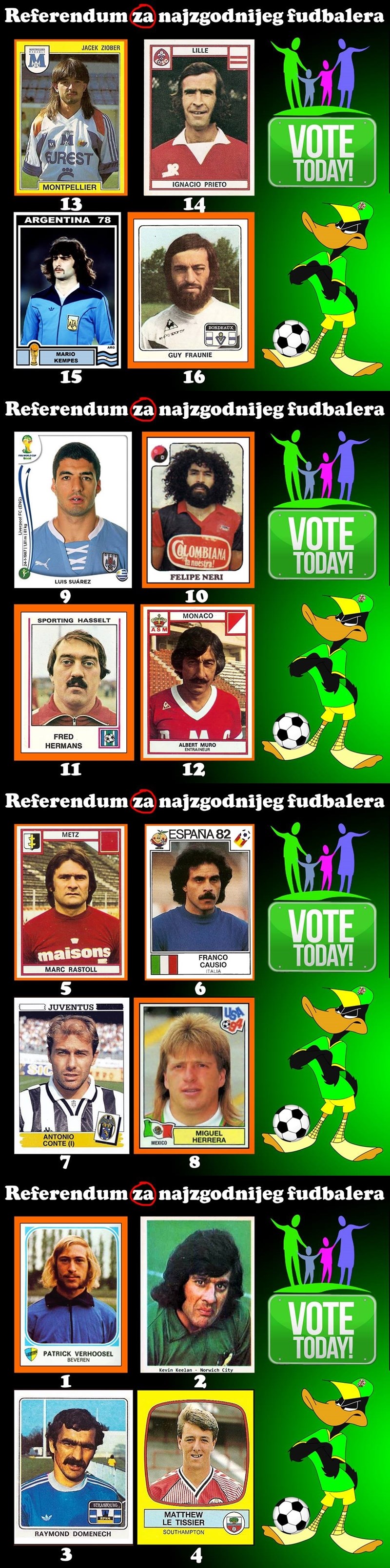 VELIKA ANKETA: Biramo najseksi nogometaša!