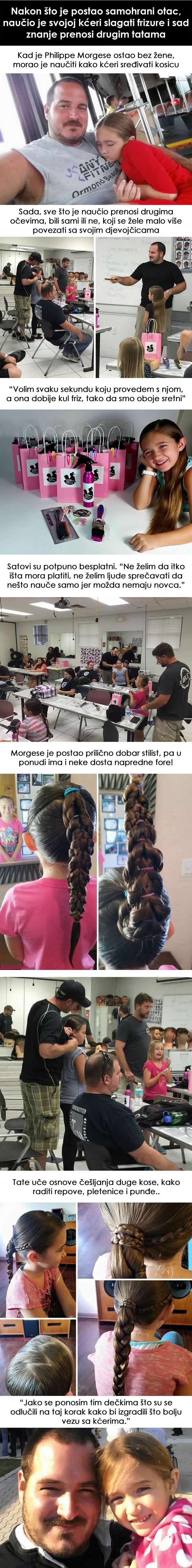 GALERIJA: Samohrani tata pokrenuo radionicu frizeraja za muškarce i postao slavan!