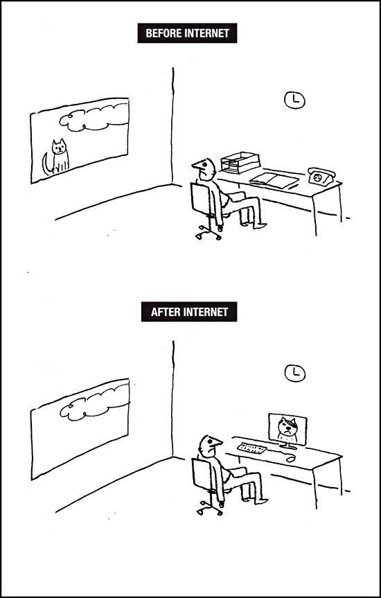 Kako je izgledao život prije i nakon interneta?