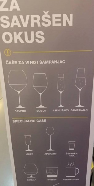 BONTON Znate li uopće za koja se pića koriste ove čaše?