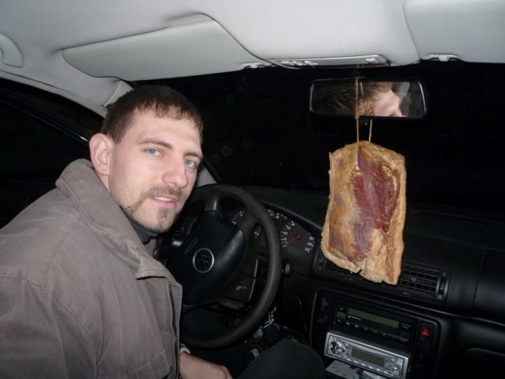 Prvi i originalni "borić" za auto, slavonska verzija