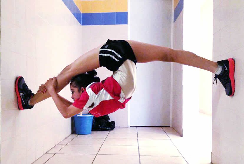 Kad se gimnastičarka nalije k'o majka