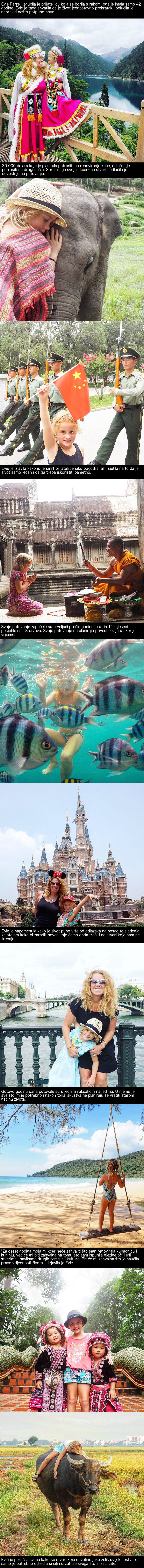 Ova je hrabra majka odlučila napustiti stari način života te svojoj kćeri priuštiti avanturu koju će pamtiti zauvijek