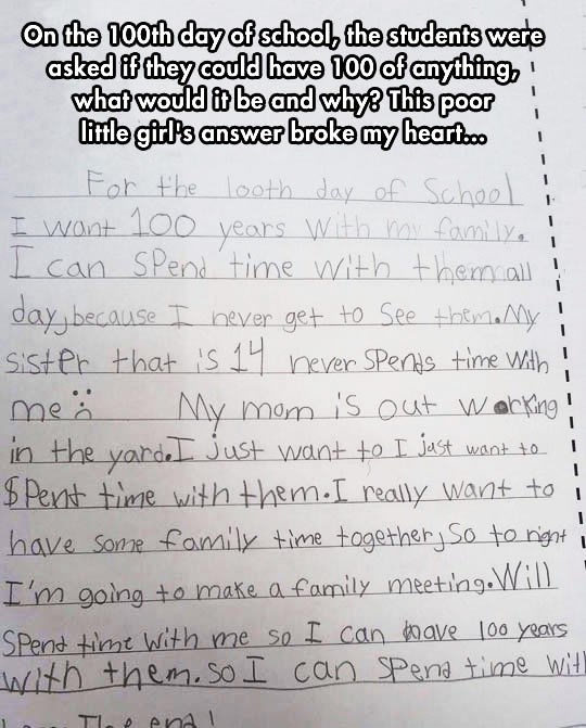 Tužno pismo djevojčice učiteljici slomilo srce