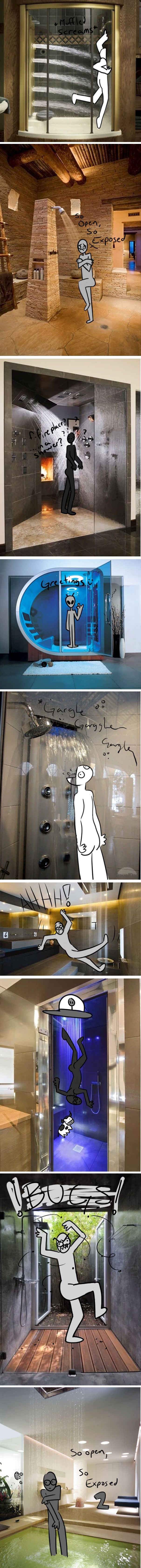 Umjetnica ismijava kupaone bogatih ljudi uz pomoć ilustracija