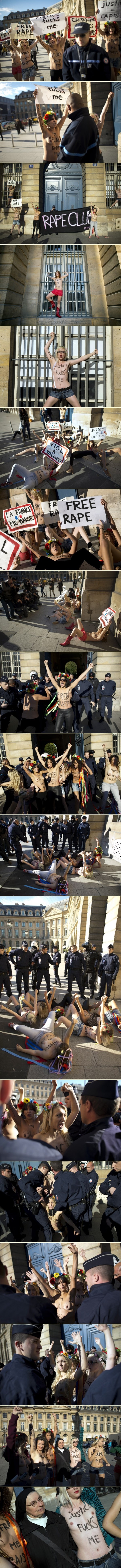 Ukrajinske toples aktivistice: "Drolja sam, siluj me"