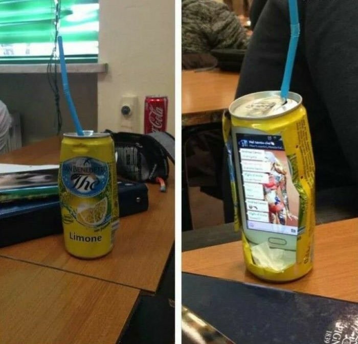 Učenici pronalaze sve maštovitije načine za dopisivanje pod nastavom