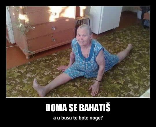 Baka muljatorica gipkija od tinejdžerke