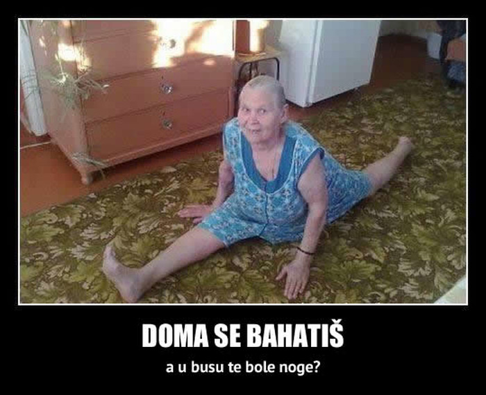 Baka muljatorica gipkija od tinejdžerke