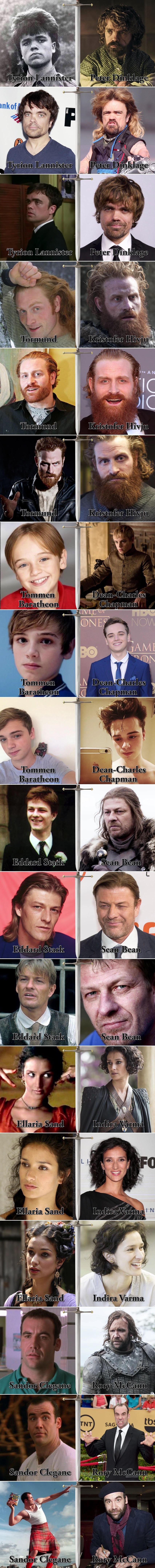 Svi glumci "Igre prijestolja" nekad i sad 5.