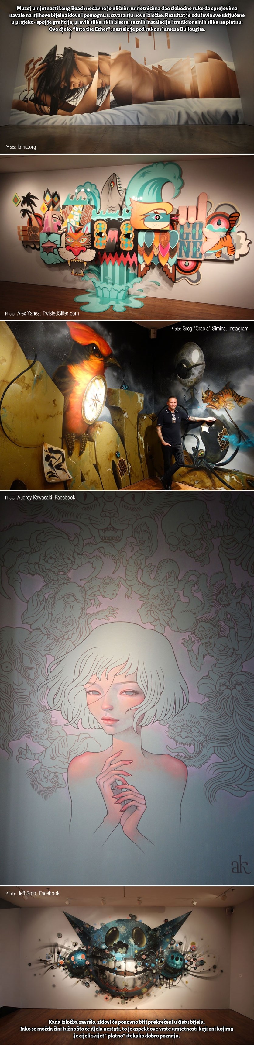 GALERIJA: Muzej pustio ulične umjetnike na svoje zidove