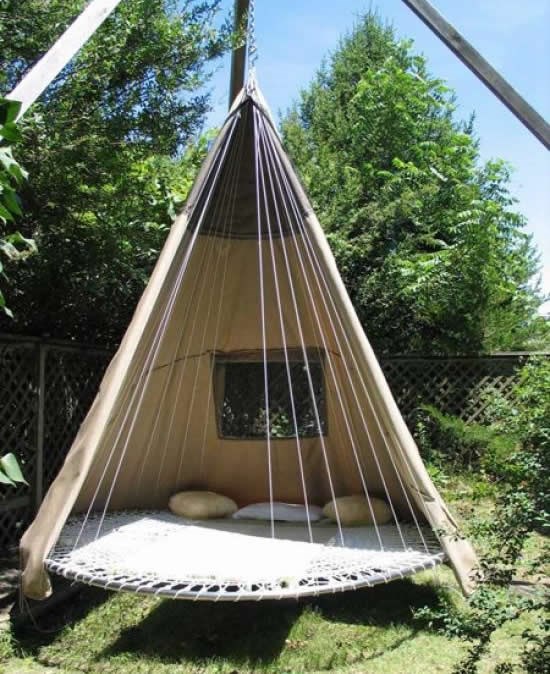 Reciklirani trampolin postao superudoba ležaljka