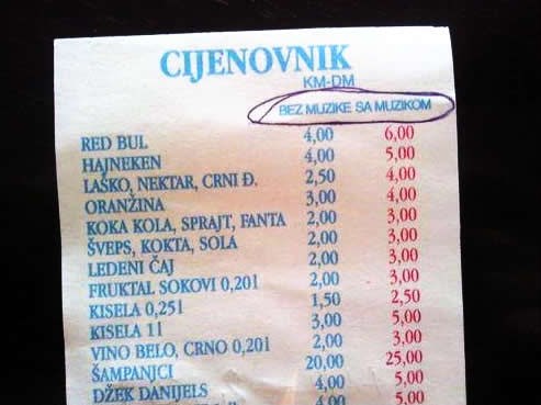 Cuga s muzikom: Naruči bez i pokvari svima veselje