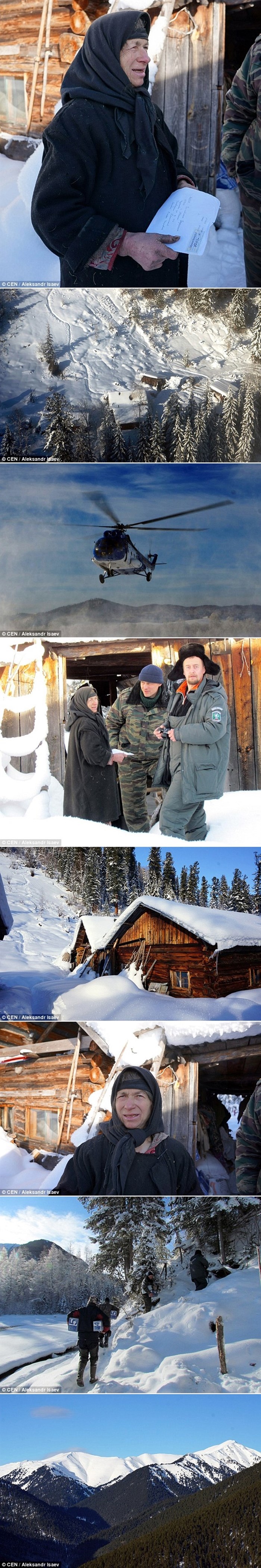 Baka iz Sibira je 70 godina živjela u izolaciji, 21. stoljeće je upoznala helikopterom!