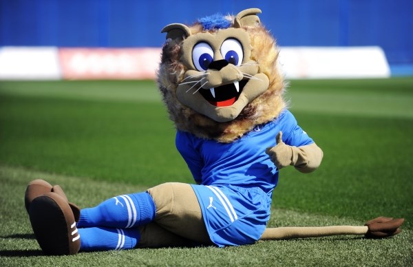 Lav Plavko - nova maskota Dinama