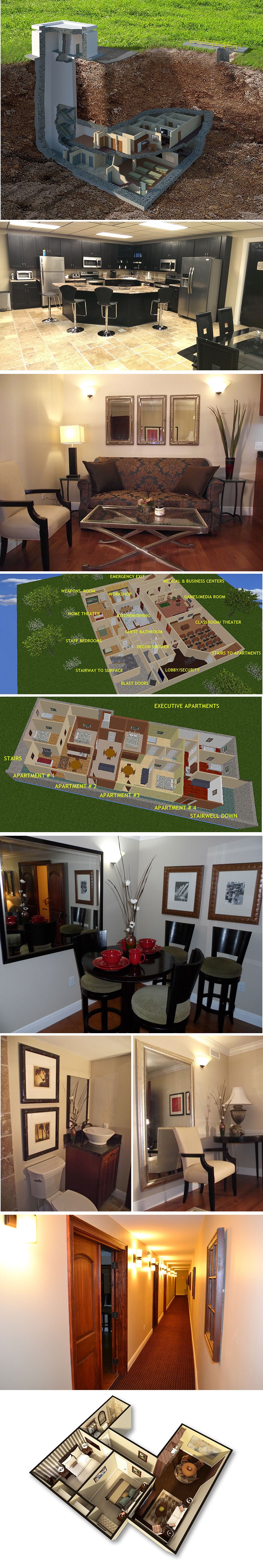 Zavirite u unutrašnjost luksuznog nuklearnog skloništa vrijednog 17 milijuna dolara