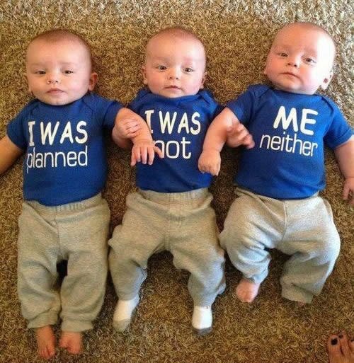 Jednim kamenom "tri ptice": Rodila neplanirane trojke