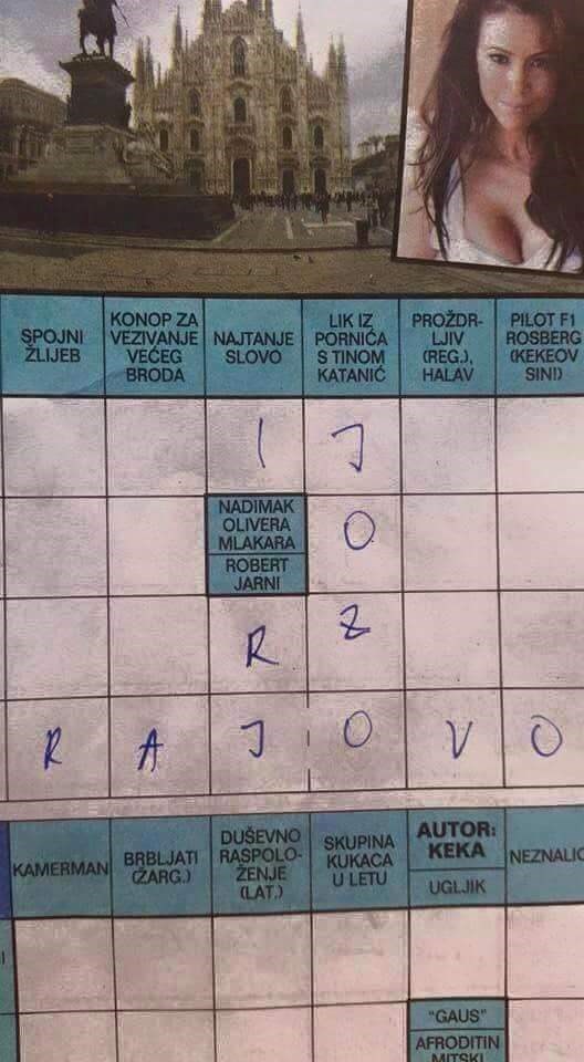 Gotovo je, Jozo ušao u narodnu predaju!