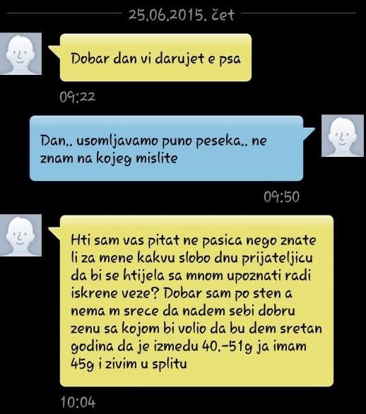 Inbox udruge za udomljavanje ljubimaca