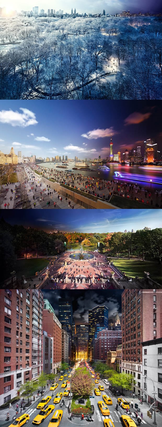 Dan i noć na istoj fotki: New York u "zoni sumraka"