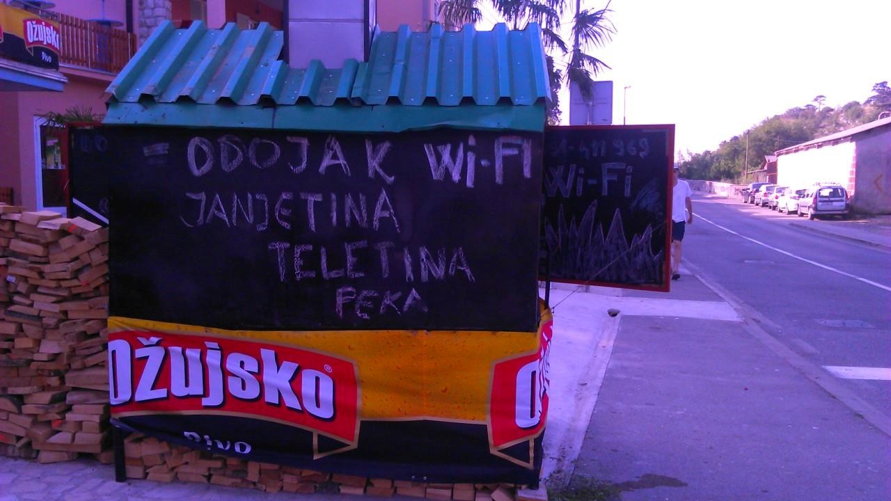 WiFi odojak mami turiste