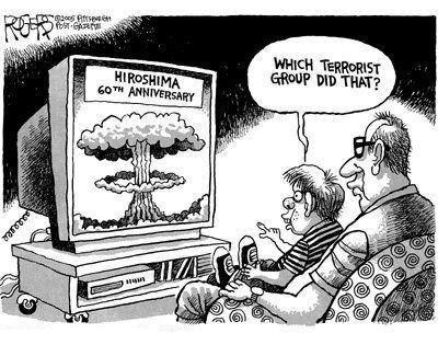 Pune bomba - terorist, pukne atomska - nikom ništa