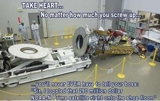 Ono kad na poslu strgaš satelit od 290 milijuna