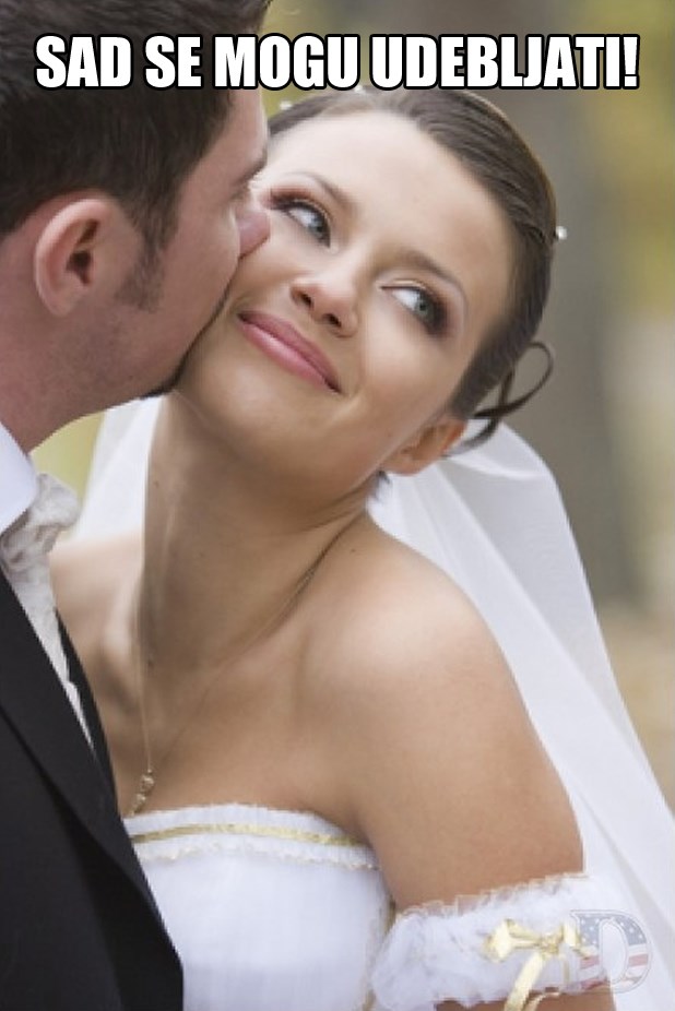 Što ti prvo prođe kroz glavu na svadbi?