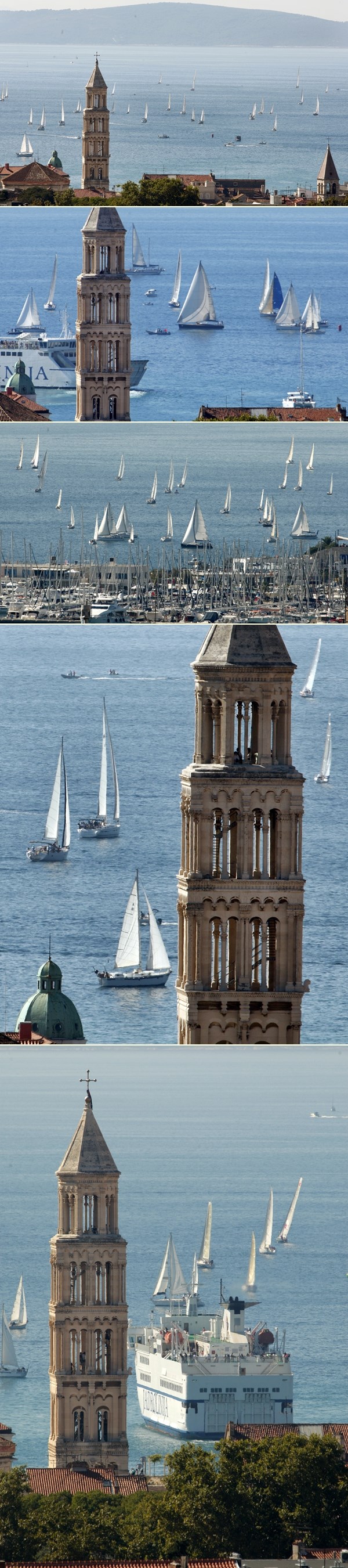 Najmasovnija hrvatska regata Mrduja ispred Splita