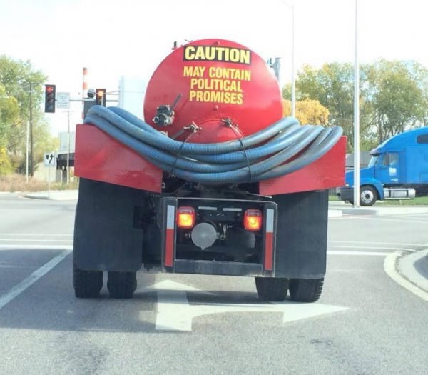 Politička obećanja na putu kući: Septička čeka