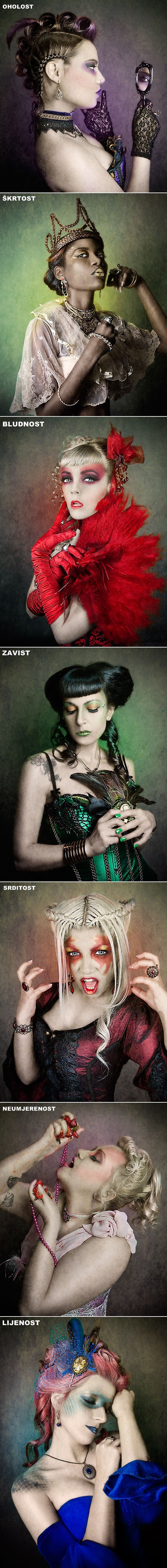 GALERIJA: Fantastičan prikaz sedam smrtnih grijeha kroz portrete