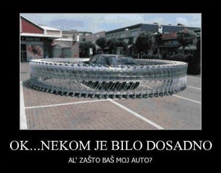 Epska podvala na parkiralištu