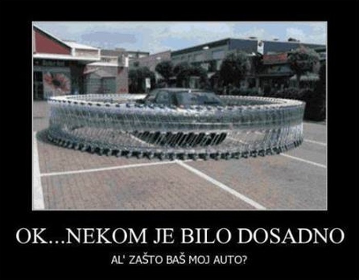 Epska podvala na parkiralištu