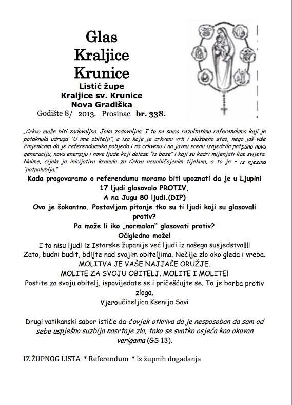 Zlo i bijeda Crkve u Hrvata: Ovo vam podučava djecu!