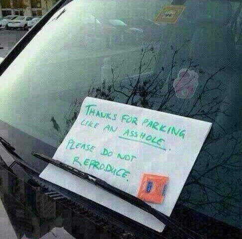 Kondom - zaštita od reprodukcije seronja s parkirališta