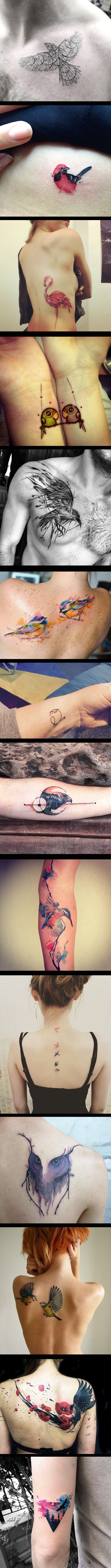 Za ljubitelje tetovaža: Ukrašavanje kože pticama