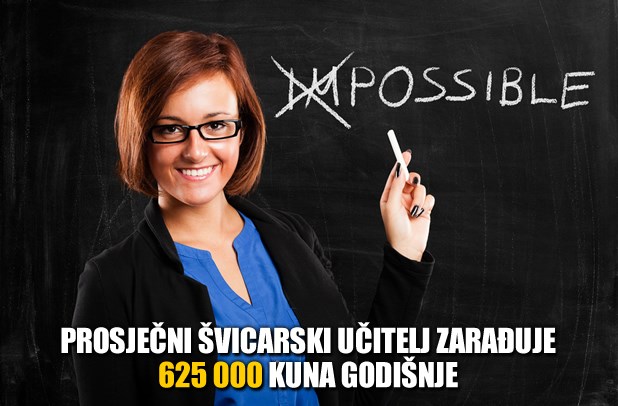 Koliko zarađuje švicarski učitelj?