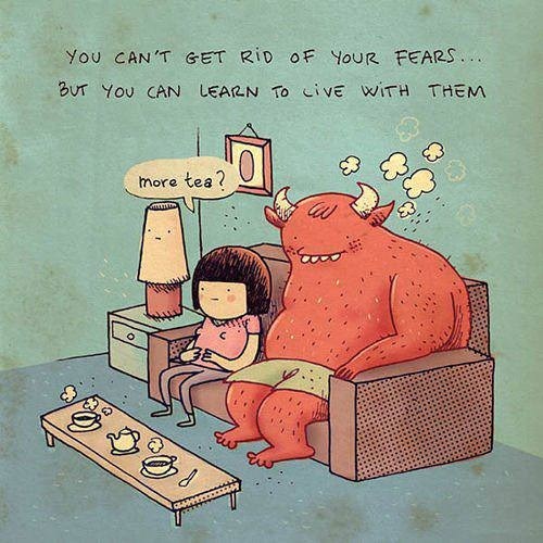 Ako se ne možeš riješiti strahova - nauči živjeti s njima