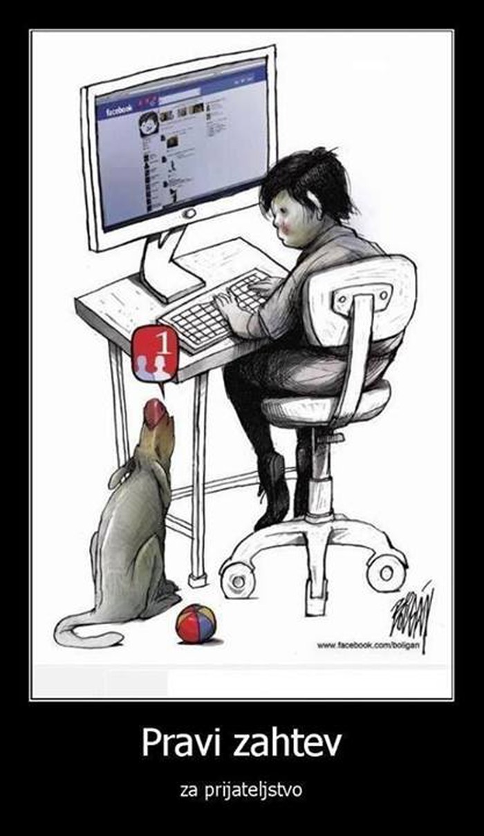 Ovako izgleda pravi zahtjev za prijateljstvo