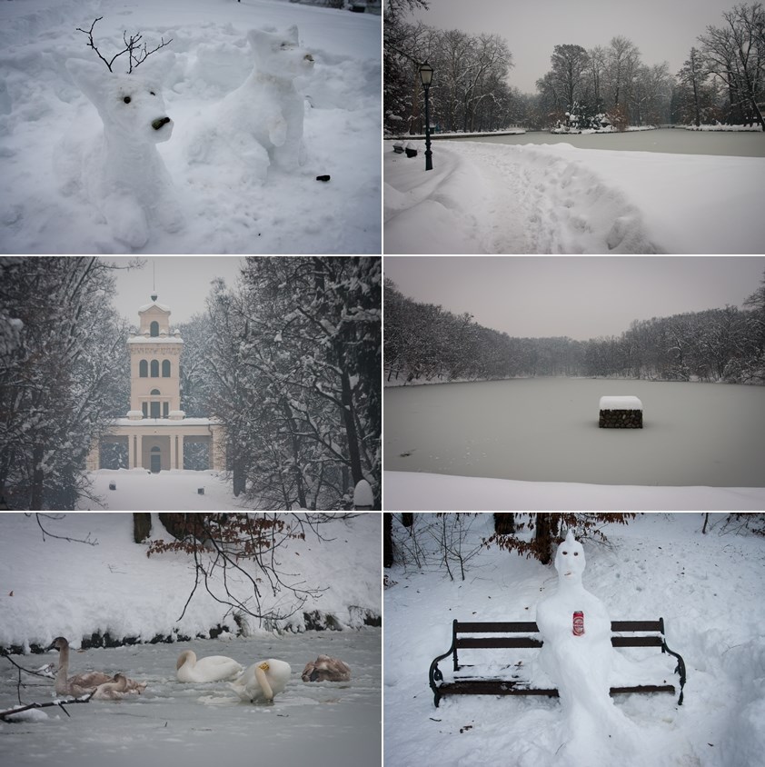 Maksimirska snježna idila