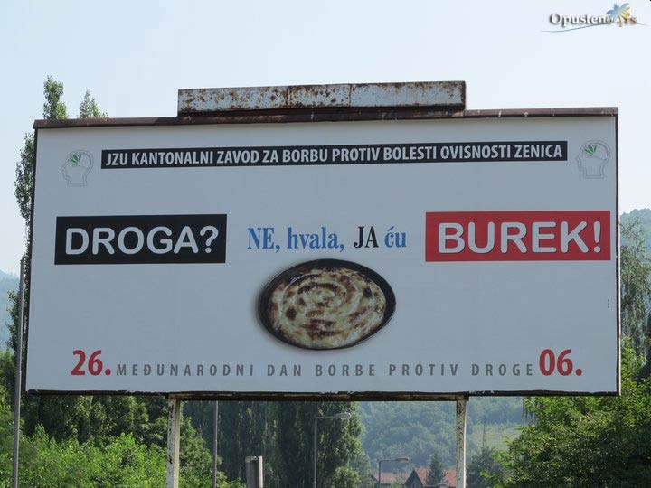 burekom protiv droge..