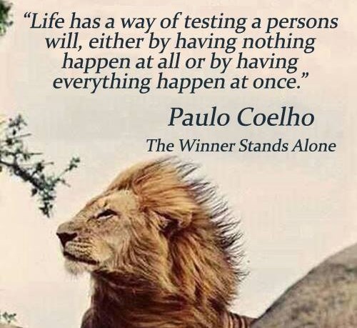 Cijeli život je jedan veliki test