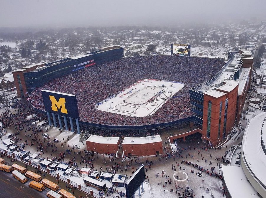 Ovako se gleda hokej!