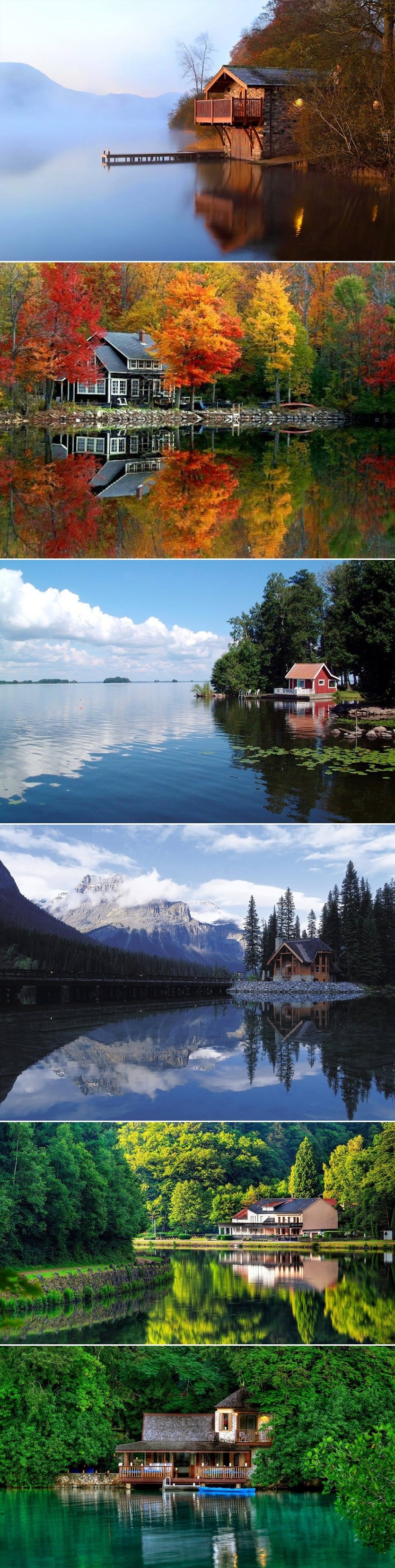 Galerija: Osama kućice na jezeru liječi dušu