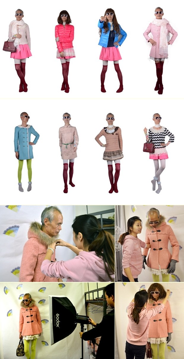 Kineski djedica top model - za ženske krpice