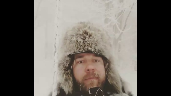 VIDEO Nećete vjerovati kad vidite što Rus radi na temperaturi od -51°C!