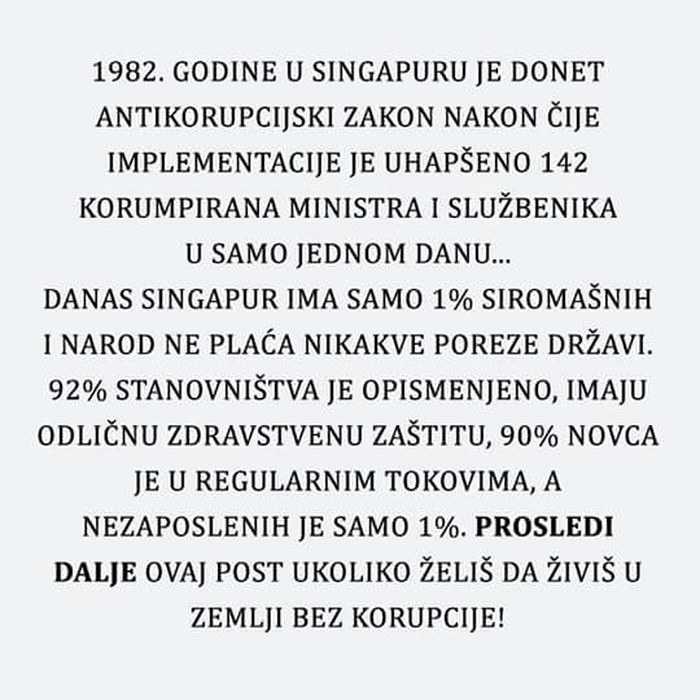 Želimo li državu bez korupcije?